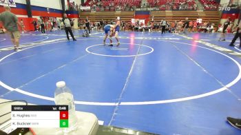 126 lbs Consi Of 8 #2 - Sullivan Hughes, Bixby JH Boys vs Kyson Buckner, Berryhill High School