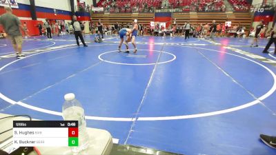 126 lbs Consi Of 8 #2 - Sullivan Hughes, Bixby JH Boys vs Kyson Buckner, Berryhill High School