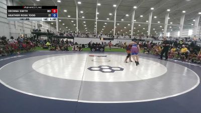 140 lbs Deonna Smith, Indiana vs Heather Rose Todd, South Carolina