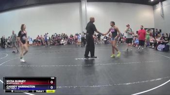 138 lbs Round 6 (8 Team) - Nyzia Burney, Black Mambas vs Cassidy Harrington, Full Circle