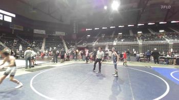 98 lbs 3rd Place - Hayden Harshman, North Big Horn Rams vs Dylan Hansen, Douglas WC