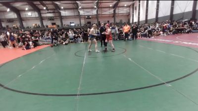 170 lbs Cons. Quarters - Karlee Brummett, Toro World Club vs Evelyn Wirfs, Sprague Girls