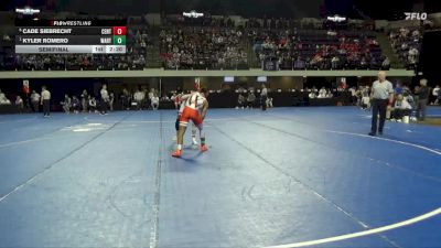 149 lbs Semifinal - Kyler Romero, Wartburg vs Cade Siebrecht, Central