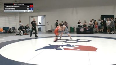 55 kg Cons. Quarters - Greysen Packer, Team Idaho Wrestling Club vs Kash Moore, Slam Academy