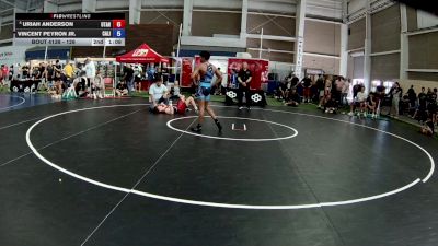 126 lbs Cons. Round 5 - Uriah Anderson, Utah vs Vincent Peyron Jr., California