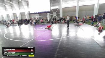 48 lbs Cons. Round 4 - Cohen Blain, Defiant vs Jax Adamson, Champions Wrestling Club