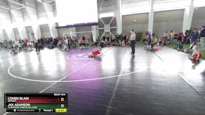 48 lbs Cons. Round 4 - Cohen Blain, Defiant vs Jax Adamson, Champions Wrestling Club