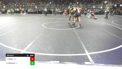 288 lbs Rr Rnd 2 - Traun Cook, Canton High School vs Carmine Morton, Florida National Team