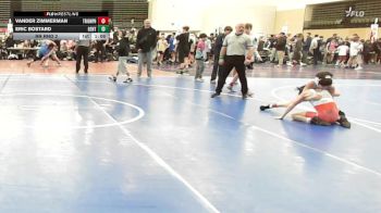 81 lbs Rr Rnd 2 - Vander Zimmerman, Triumph Blue - MSE vs Eric Bostard, Gentile Trained - MSE