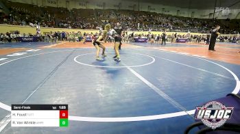 85 lbs Semifinal - Hattie Foust, Tuttle Elite Wrestling Club vs Rylan Van Winkle, Amped Wrestling Club