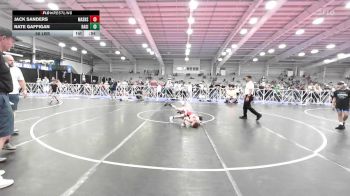 56 lbs Rr Rnd 2 - Jack Sanders, Mat Assassins Gray vs Nate Gaffigan, Ragin Raisins Concord ES