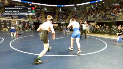 147 lbs Round Of 32 - Austin Holdsworth, Northwestern vs Merrick Sarles, Canon-McMillan