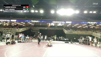 120 lbs Cons. Round 4 - Gary Mendez, Mater Academy vs Landen Modica, Archbishop Rummel