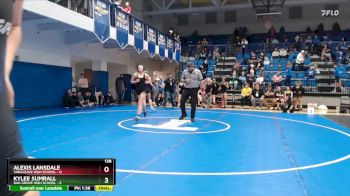 145 lbs Placement Matches (8 Team) - Roarie Patterson, Vancleave High School vs Alexandria Rosales, Oak Grove High School