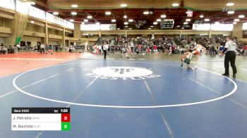 113 lbs Quarterfinal - Joey Petriello, Dumont vs Mikey Bautista, St. Joseph Regional