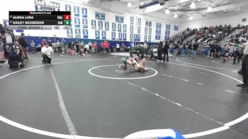 155 lbs Cons. Round 2 - Hailey Nickerson, Camarillo vs Alissa Luna, Peninsula