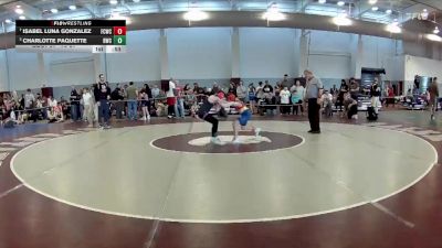 79-81 lbs Semifinal - Charlotte Paquette, Rangers Wrestling Club vs Isabel Luna Gonzalez, Franklin County Wrestling Club
