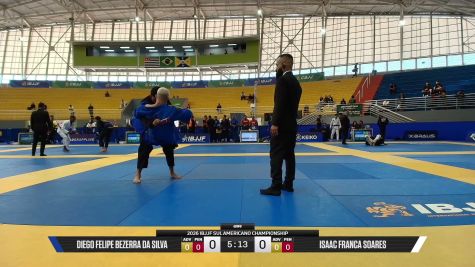 Isaac Franca Soares vs Diego Felipe Bezerra Da Silva 2026 IBJJF Sul Americano Championship