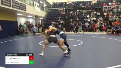 149 lbs Quarterfinal - Chase Mirelez, Modesto vs Felix Osorio, Cerritos