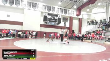 132 lbs Champ. Round 1 - Fadl Shittu, Decatur Central vs Gabe Sanchez, Southport