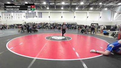 285 lbs Consi Of 4 - Dorian Pollard, Bloomfield/Weaver vs Brayden Ayles, Newtown