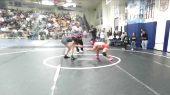 135 lbs Cons. Round 1 - Samantha Lozano, Palmdale vs Morgan Yvonne Cordova, Elsinore