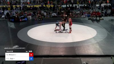 165 lbs Rnd Of 32 - Charlie Millard, WI vs Lincoln Jipp, IA