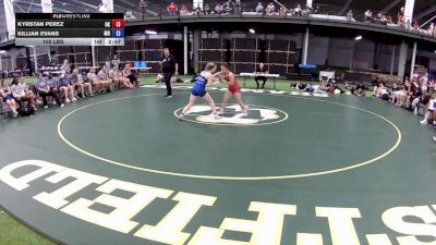 105 lbs Kyrstan Perez, Oklahoma vs Killian Evans, Missouri