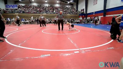 58 lbs Quarterfinal - Colton Tecumseh, Mojo Grappling Academy vs Nash McCuistion, Tiger Trained Wrestling