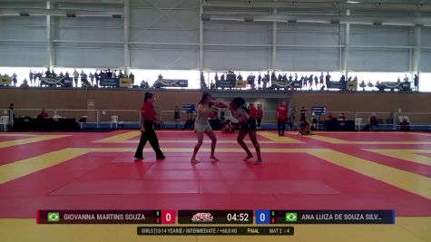 Giovanna Martins Souza vs Ana Luiza De Souza Silva Ana Mal 2025 ADCC South American Championship