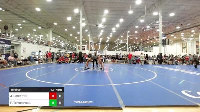 108 lbs Rr Rnd 1 - Johnny Emes, Revival Red vs Pj Terranova, Beast Of The East