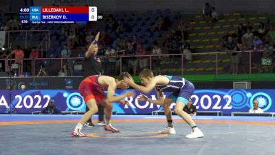 51 kg 1/4 Final - Luke Lilledahl, United States vs Dimitar Biserkov, Bulgaria