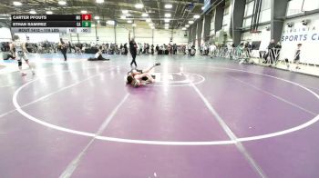 119 lbs Consi Of 8 #1 - Carter Pfouts, MO vs Ethan Ramirez, CA
