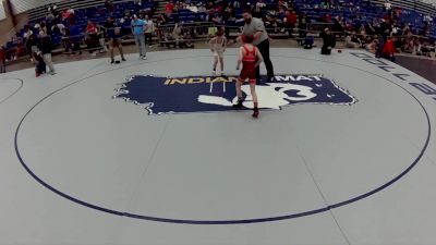 12U Boys - 58 lbs Cons. Round 3 - Grayson Sylvaria, Iron Faith Wrestling Club vs Trenton Maloney, Bad Karma Wrestling Club