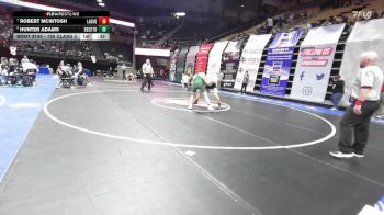 150 Class 3 lbs Cons. Round 1 - Hunter Adams, DeSoto vs Robert McIntosh, Ladue Horton Watkins