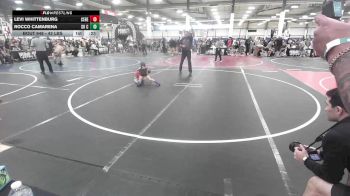 43 lbs Consolation - Levi Whittenburg, Ceres Pups WC vs Rocco Camarena, So Cal Hammers