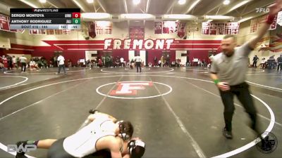 144 lbs Cons. Round 1 - Anthony Rodriguez, James Lick vs Sergio Montoya, Archbishop Mitty