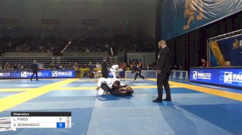 LEONARDO PIRES NOGUEIRA vs UROS DOMANOVIC 2019 Pan Jiu-Jitsu IBJJF Championship