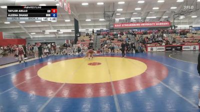 138 lbs Round 4 (12 Team) - Taylor Aiello, Lock Haven University vs Aleena Dhanji, Brock Univeristy