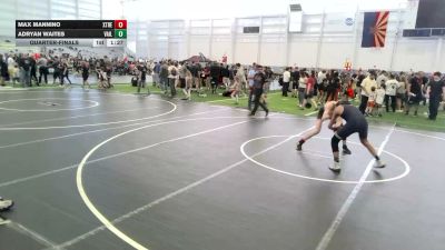 130 lbs Quarterfinal - Max Mannino, Xtreme Couture vs Adryan Waites, Vail Wr Ac