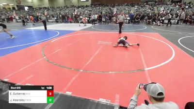 69 lbs Round Of 16 - Ezequiel Gutierrez, Red Wave Wrestling vs Jc Kearsley, Fremont Wrestling - Utah