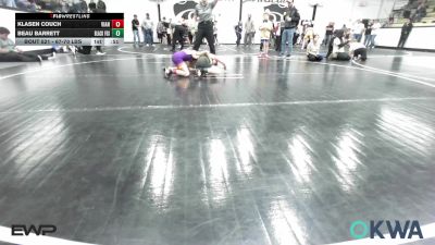 67-70 lbs Consolation - Klasen Couch, Vian Wrestling Club vs Beau Barrett, Black Fox Wrestling Club