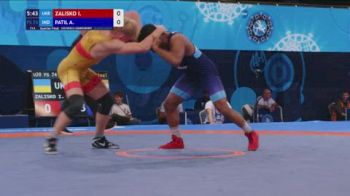 74 kg 1/4 Final - Ivan Zalisko, Ukraine vs Adarsh Patil, India