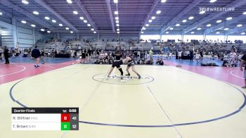 120 lbs Quarterfinal - Reid Stiltner, Revival Elite vs Talen Brown, Quest School Of Wrestling