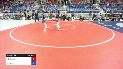 120 lbs Round Of 64 - Bernie Rock, MN vs Taylor Lay, MT