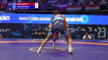 74 kg 1/4 Final - Taimuraz Salkazanov, Slovakia vs Georgios Kougioumtsidis, Greece