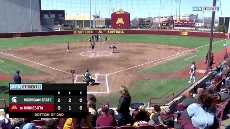 Full Replay - 2019 Michigan State vs Minnesota | Big Ten Women's Softball - Michigan State vs Minnesota | Softball - Apr 14, 2019 at 3:13 PM EDT