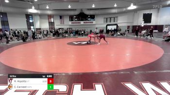 157 lbs Final - Rafael Hipolito, Virginia Tech vs Christopher Earnest, Campbell