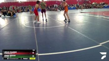 126 lbs Round 3 (10 Team) - Jesus Chaidez, Glenbard East vs Owen Regan, Waukon