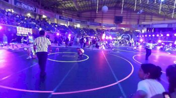 80 lbs 5th Place - Layla Bowder, St. Paul Youth Wrestling vs Liliana Valdez, Mission Wrestling